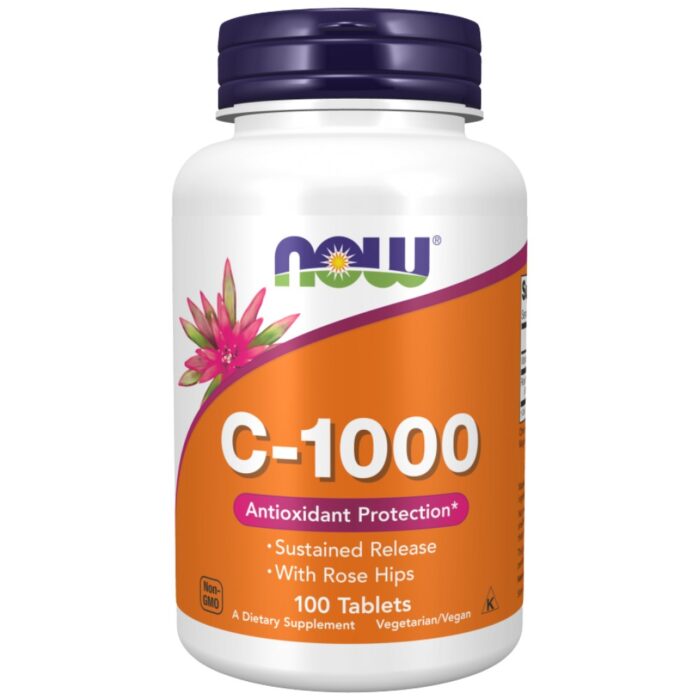Vitamin C-1000 with Rose Hips / Sustained Release - Image 1