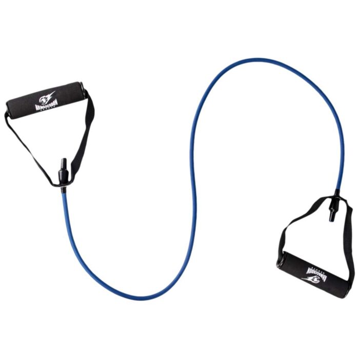 Фитнес Ластик за Тренировка с Ръкохватки - 10 kg (Син) / Fitness Band with Grips - 10 kg - Image 1