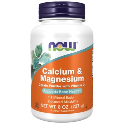 Calcium & Magnesium Citrate Powder with Vitamin D3
