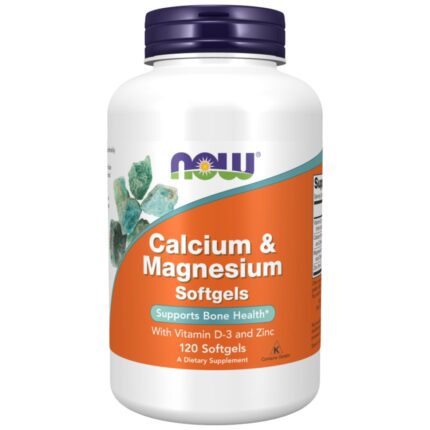 Calcium & Magnesium Softgels / with Vit D and Zinc