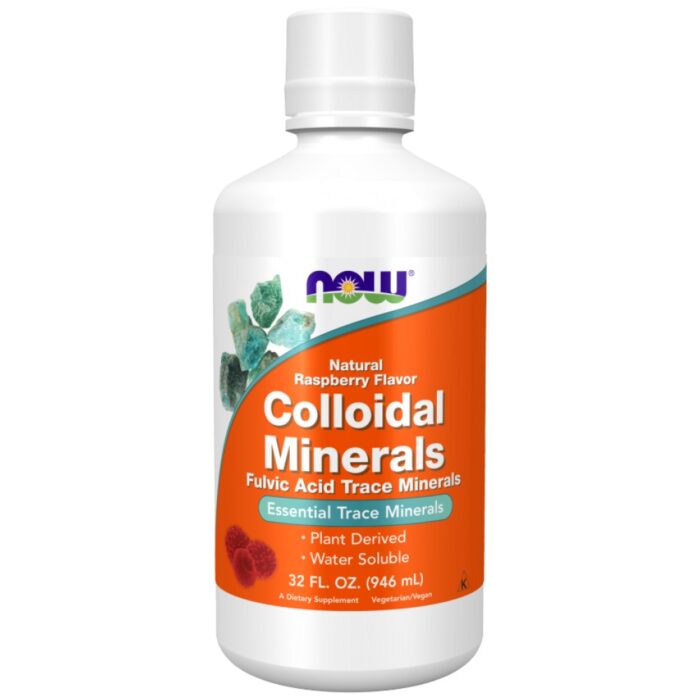 Colloidal Minerals | Fulvic Acid Trace Minerals - Raspberry Flavor - Image 1