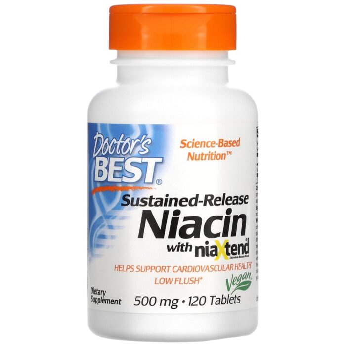 BEST Niacin Time-Released with Niaxtend 500 mg - Image 1