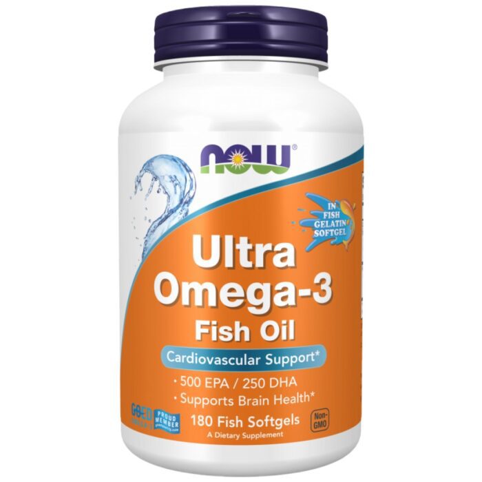 Ultra Omega 3 | Fish Gelatin Softgels - Image 1