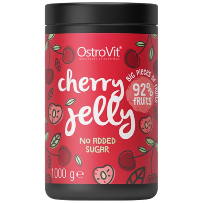 Cherry Jelly | 92% Real Fruits ~ No Added Sugar - Image 1