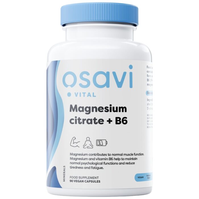Magnesium Citrate 375 mg + B6 | P-5-P - Image 1