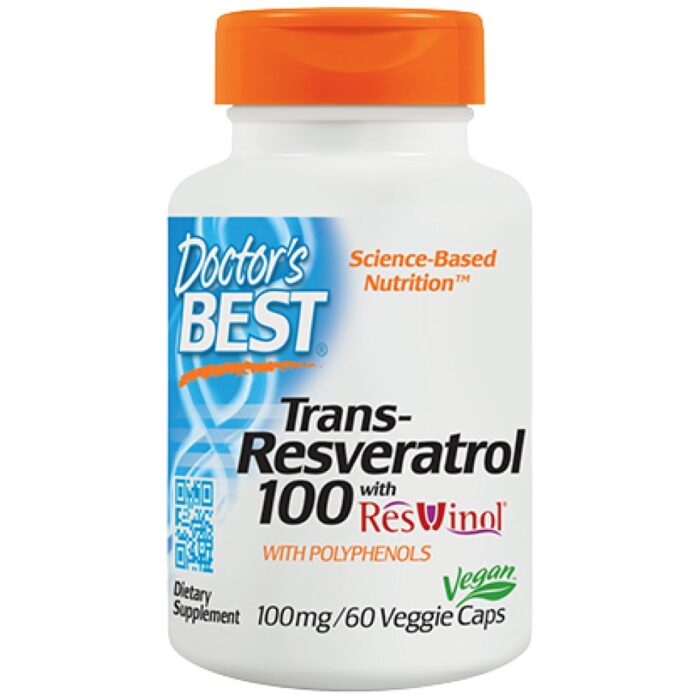Trans-Resveratrol 100 mg | with ResVinol-25 - Image 1