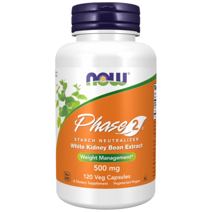 Phase 2® | White Kidney Bean Extract 500 mg - Image 1