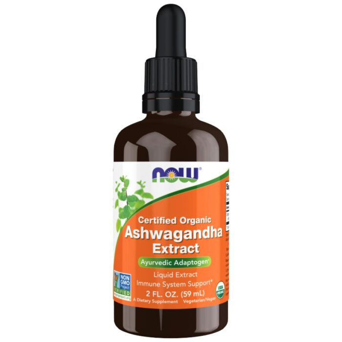 Ashwagandha Extract Liquid | Certified Organic - Image 1