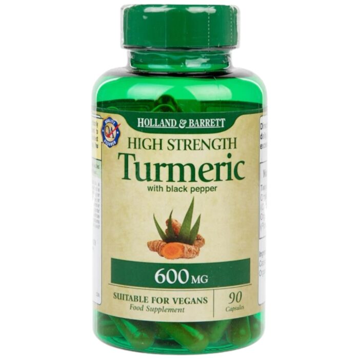 High Strength Turmeric 600 mg | With Black Pepper - Image 1