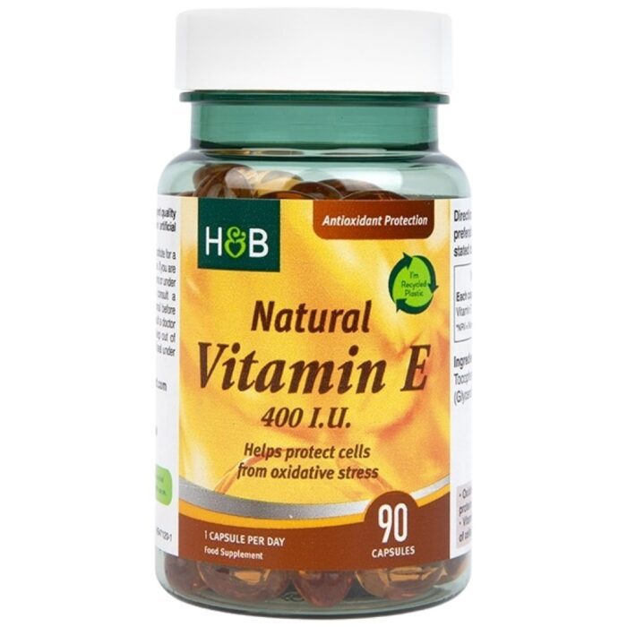 Natural Vitamin E 400 IU - Image 1