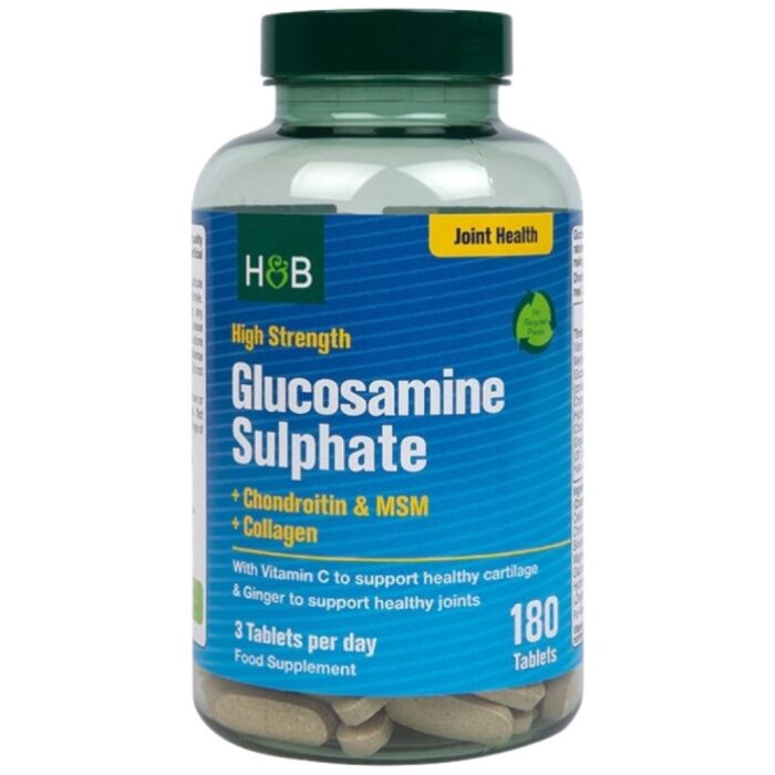 High Strength Glucosamine Sulphate | With Chondroitin, MSM and Collagen - Image 1