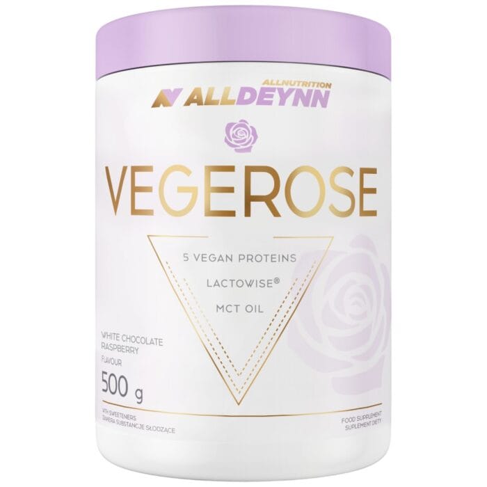 AllDeynn | VegeRose - 5 Vegan Proteins with MCT & Probiotics - Image 1