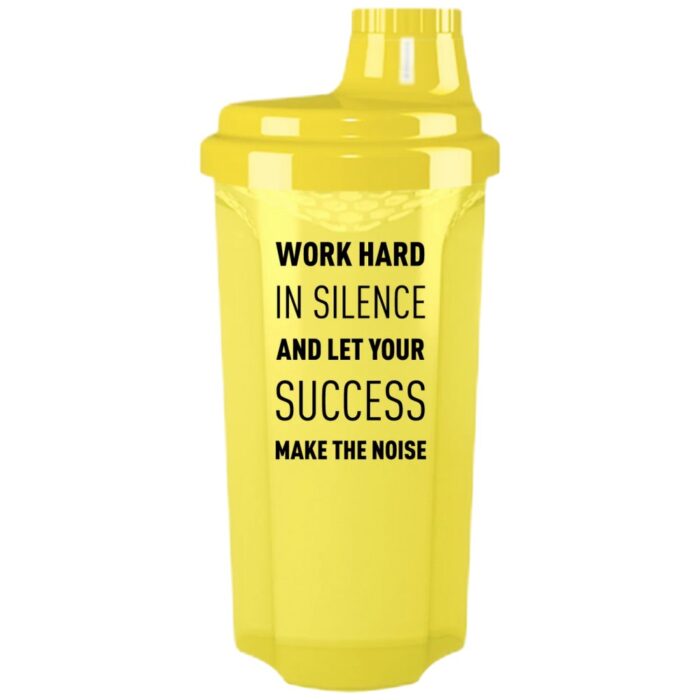 DY Shaker Yellow | Work Hard in Silence - Image 1
