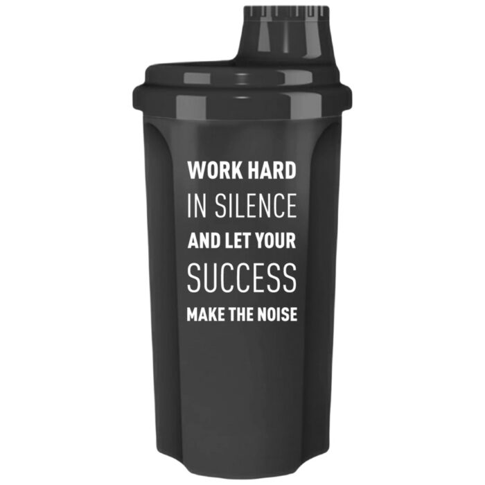 DY Shaker Black | Work Hard in Silence - Image 1