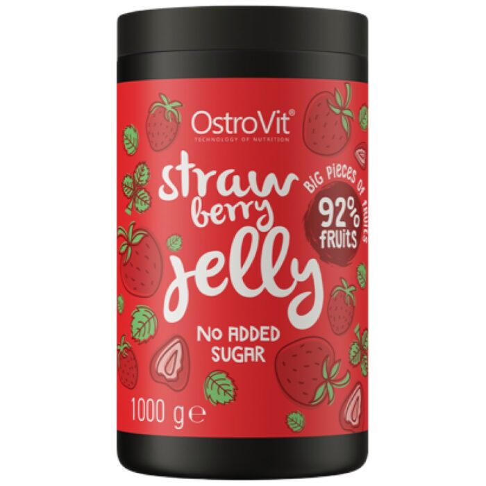 Strawberry Jelly | 92% Real Fruits ~ No Added Sugar - Image 1
