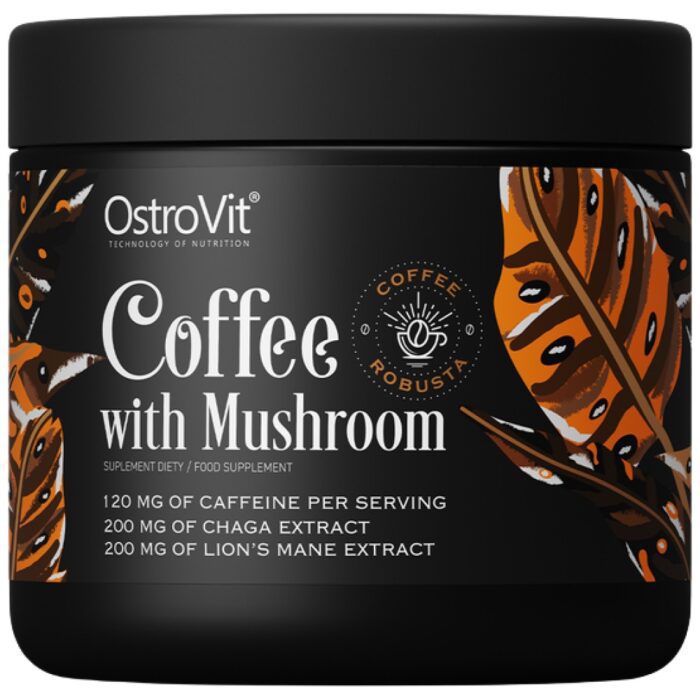 Coffee with Mushroom | Natural Robusta with Chaga, Lion's Mane, Caffeine & L-Theanine - Image 1