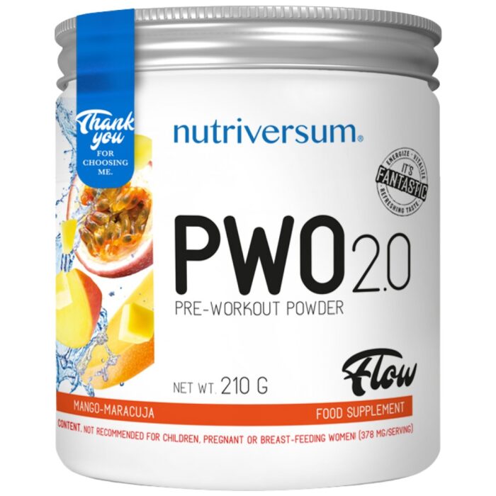 PWO 2.0 Flow | Pre-Workout Powder - Image 1