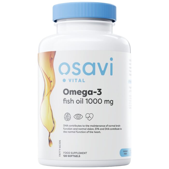 Omega 3 Fish Oil 1000 mg | Molecularly Distilled - Image 1