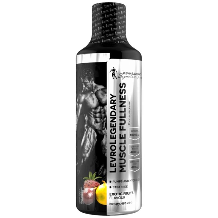 LevroLegendary Muscle Fullness Liquid | Stimualnt-Free Glycerol & Citrulline Mega Pump - Image 1