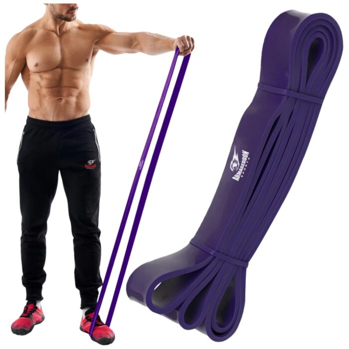 Ластична лента за упражнения Лилав / Resistance Band Purple - Image 1