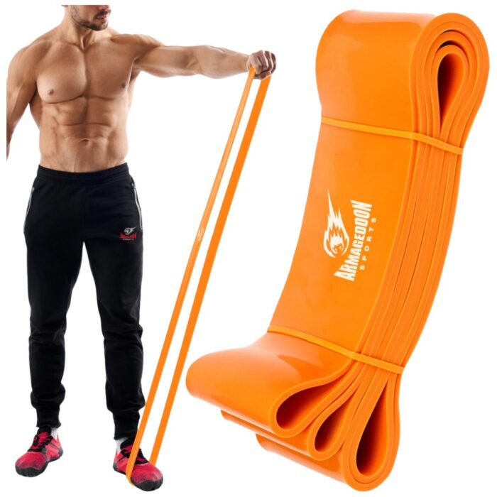 Ластична лента за упражнения Оранжев / Resistance Band Orange - Image 1