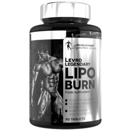 LevroLegendary Lipo Burn | 20 Active Ingredients Thermogenic Fat Burner