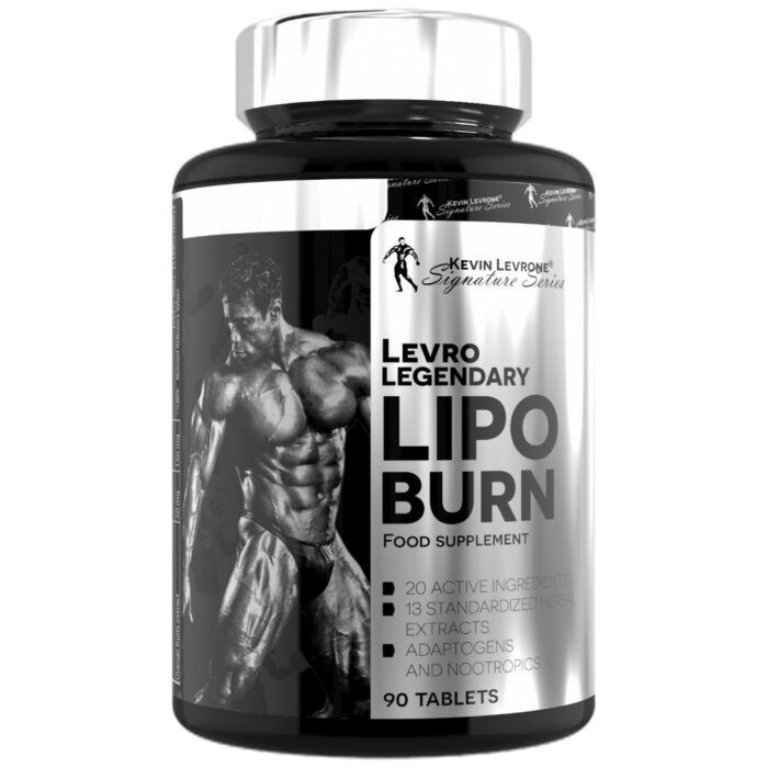 LevroLegendary Lipo Burn | 20 Active Ingredients Thermogenic Fat Burner - Image 1