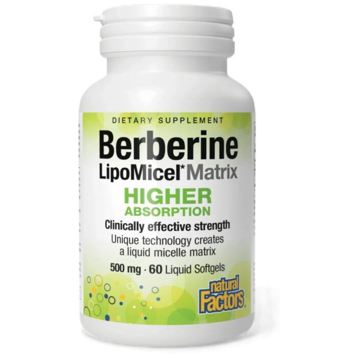 Berberine LipoMicel Matrix 500 mg - Image 1
