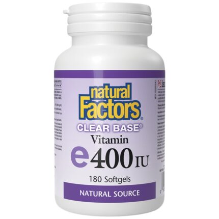 Clear Base Vitamin E 400 IU