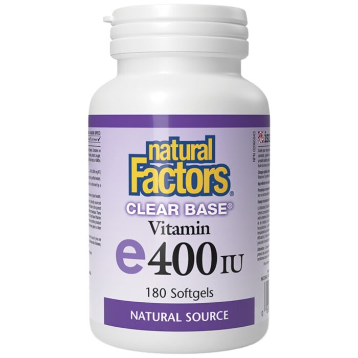 Clear Base Vitamin E 400 IU - Image 1
