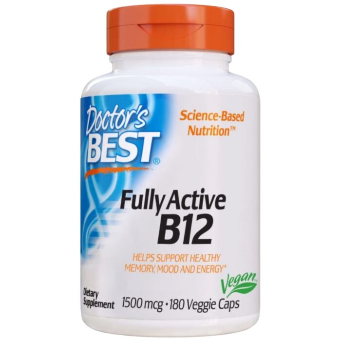 BEST Fully Active B12 / Methylcobalamin 1500 mcg - Image 1