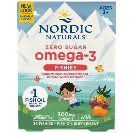 Zero Sugar Omega-3 Fishies 300 mg