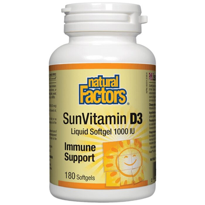 SunVitamin D3 1000 IU - Image 1