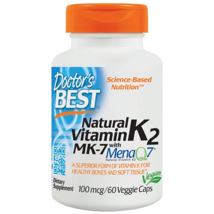 BEST Natural Vitamin K2 MK-7 100 mcg - Image 1
