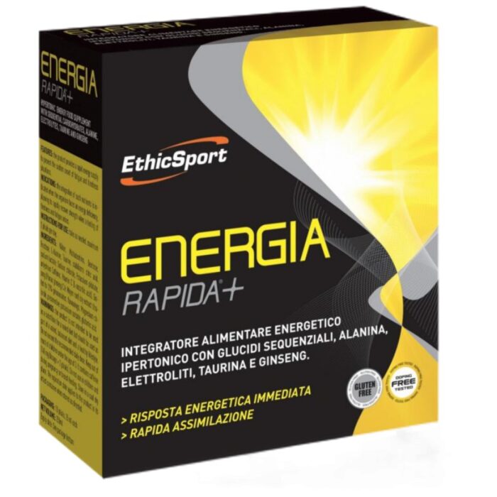 ENERGIA RAPIDA + | Energy Shot with Beta-Alanine, Taurine & Ginseng - Image 1