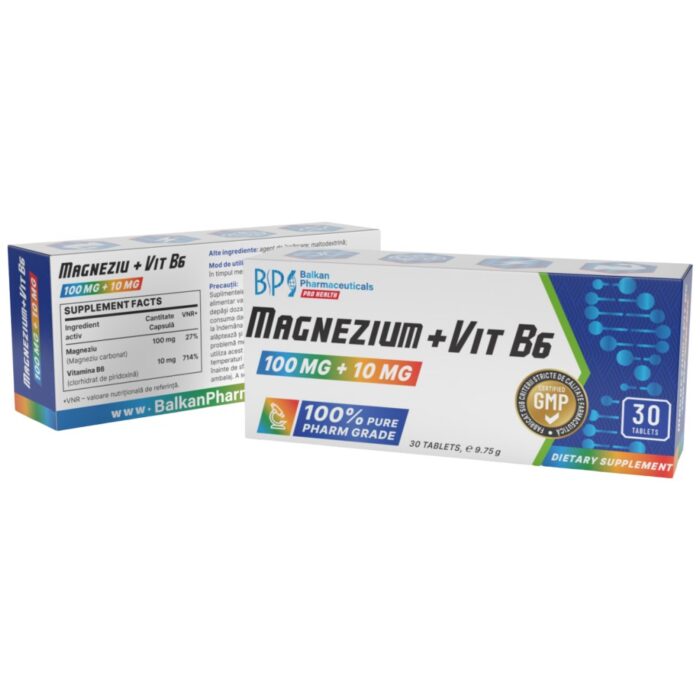 Magnesium 100 mg + Vitamin B6 10 mg - Image 1