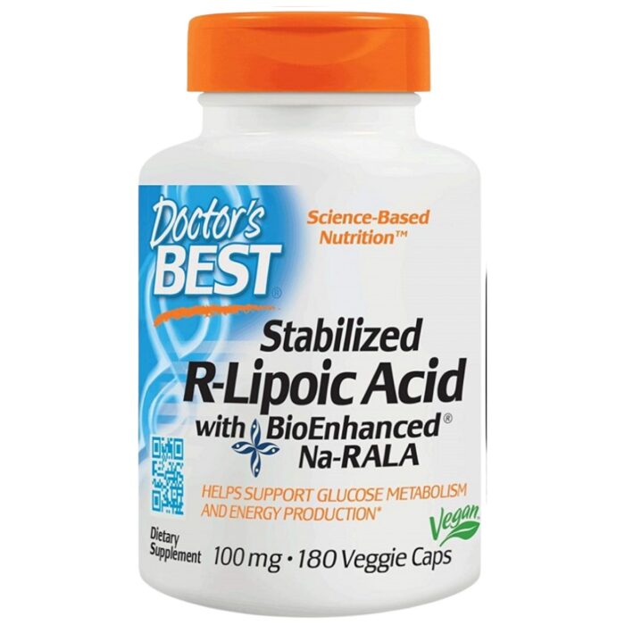 BEST R-Lipoic Acid / Stabilized NA-R-ALA 100 mg - Image 1