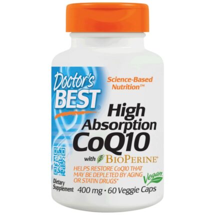 BEST CoQ10 with Bioperine 400 mg