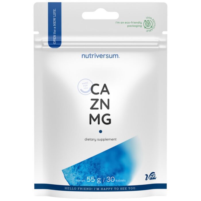 Ca/Zn/MG | Calcium Magnesium Zinc Formula - Image 1