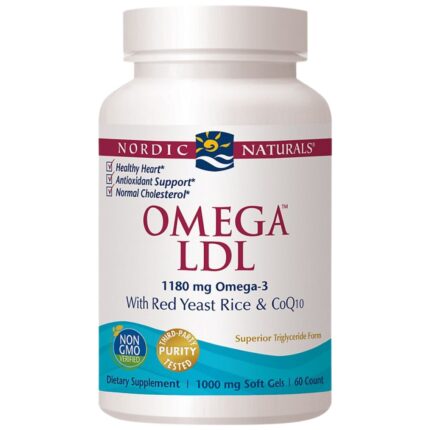 Omega LDL 1152 mg | With Red Yeast Rice and CoQ10