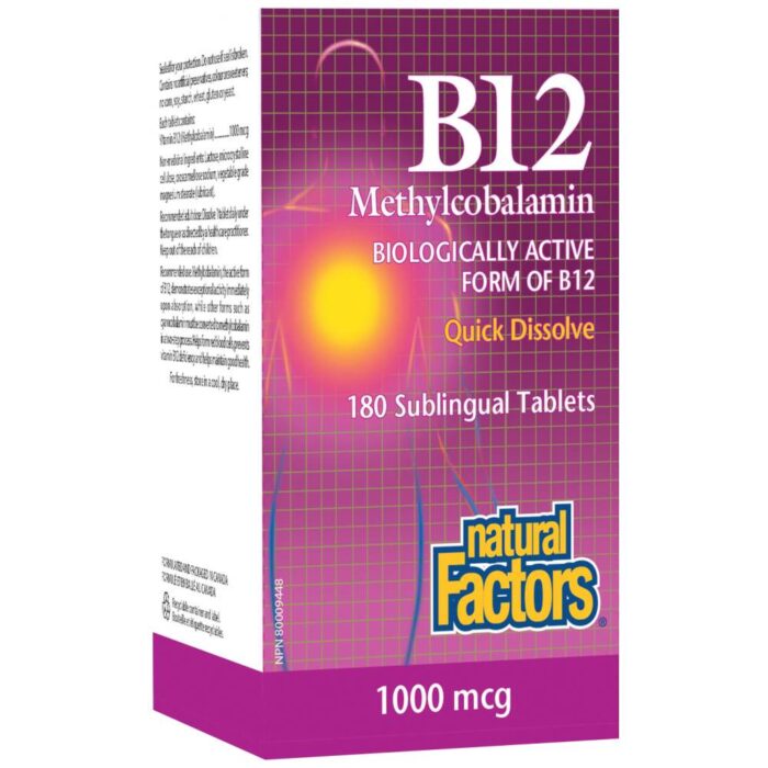 B12 Methylcobalamin 1000 mcg - Image 1