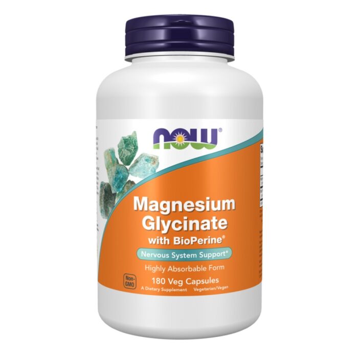 Magnesium Glycinate with BioPerine® | Highly Absorbable Magnesium Bisglycinate - Image 1