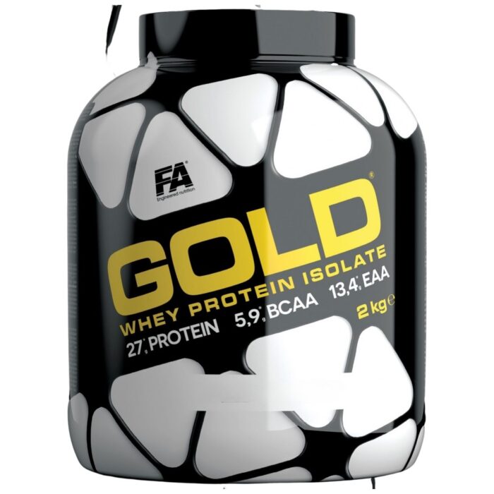 Gold Whey Isolate | Zero Sugar ~ Zero Fat - Image 1