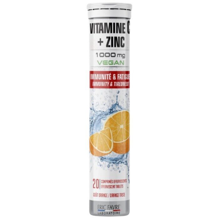 Vitamin C 1000 mg + Zinc Effervescent | Vegan Friendly - Image 1