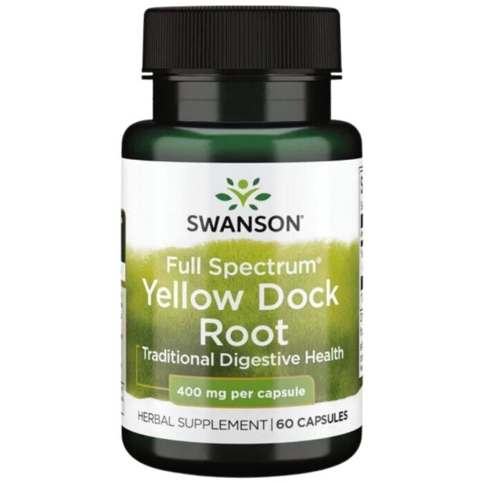 Full Spectrum Yellow Dock Root 400 mg - Image 1