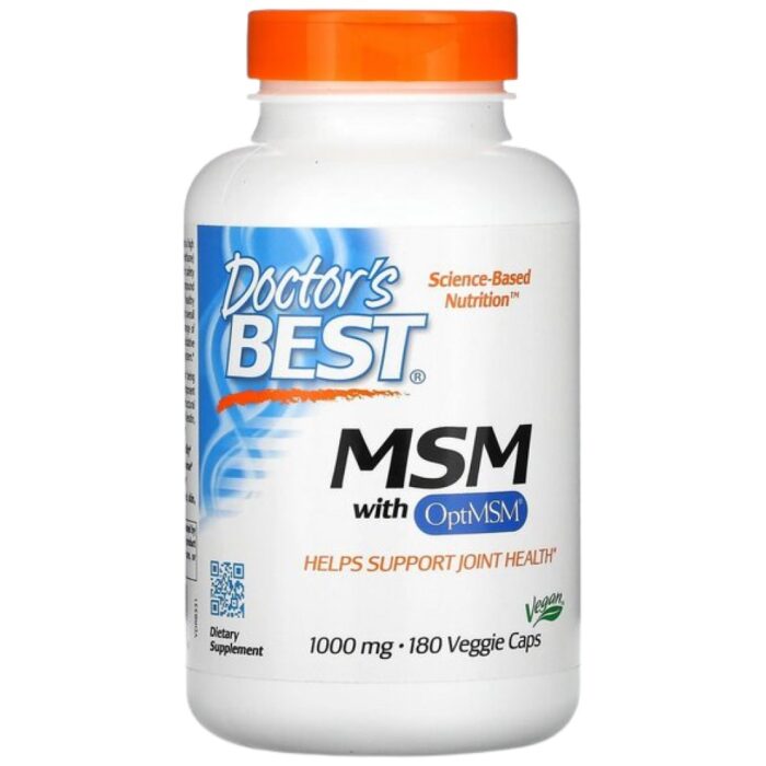 BEST Vegan MSM 1000 mg | With OptiMSM - Image 1