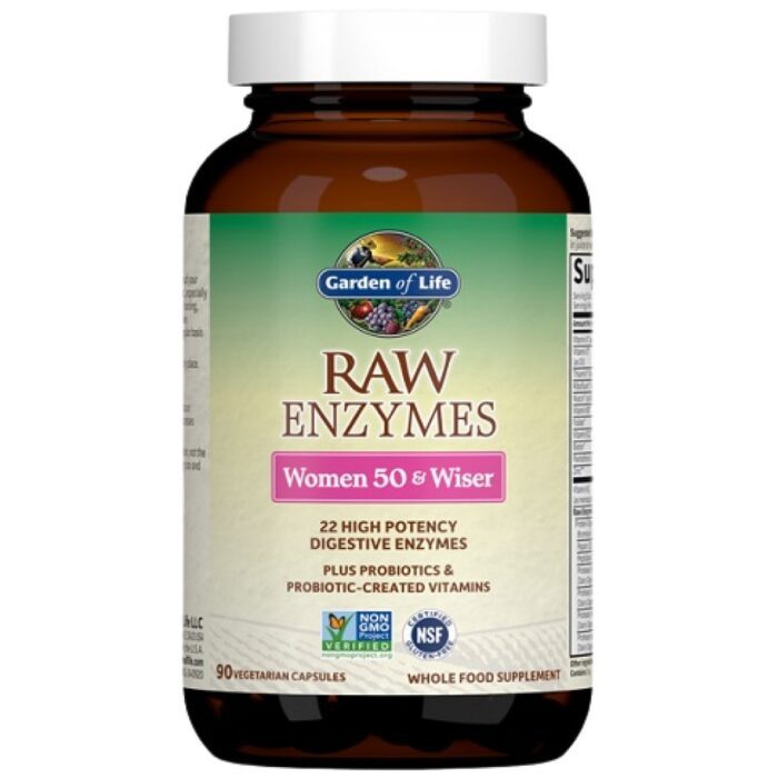 Raw Enzymes Women 50 & Wiser - Image 1