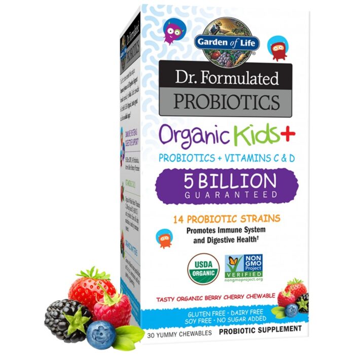 Dr. Formulated Probiotics Organic Kids+ - Image 1