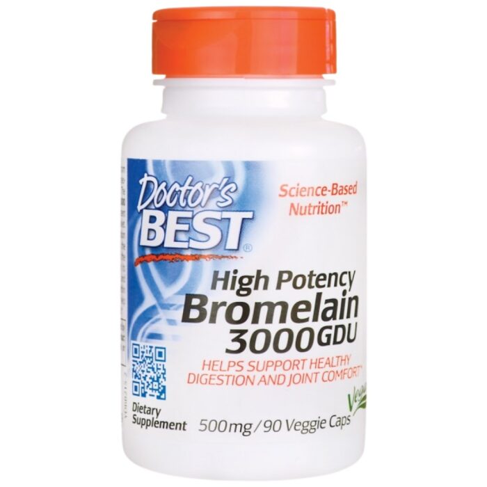 Bromelain 3000 GDU 500 mg | High Potency - Image 1