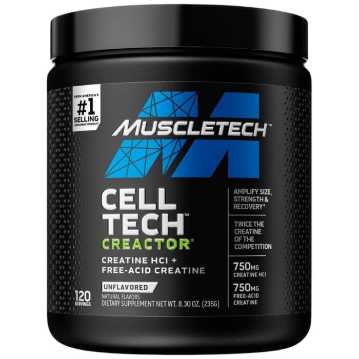 Creactor® | Creatine HCl + Free-Acid Creatine - Image 1